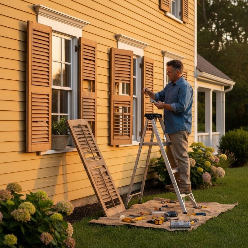 Shutter Handle Repair in Longmont, CO