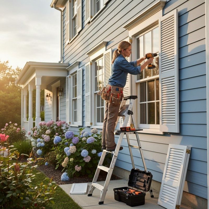 Shutter Latch Replacement in Kansas City, KS