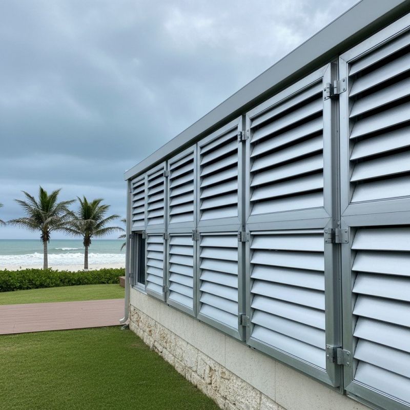 Hurricane Shutter Installation in Littleton, CO